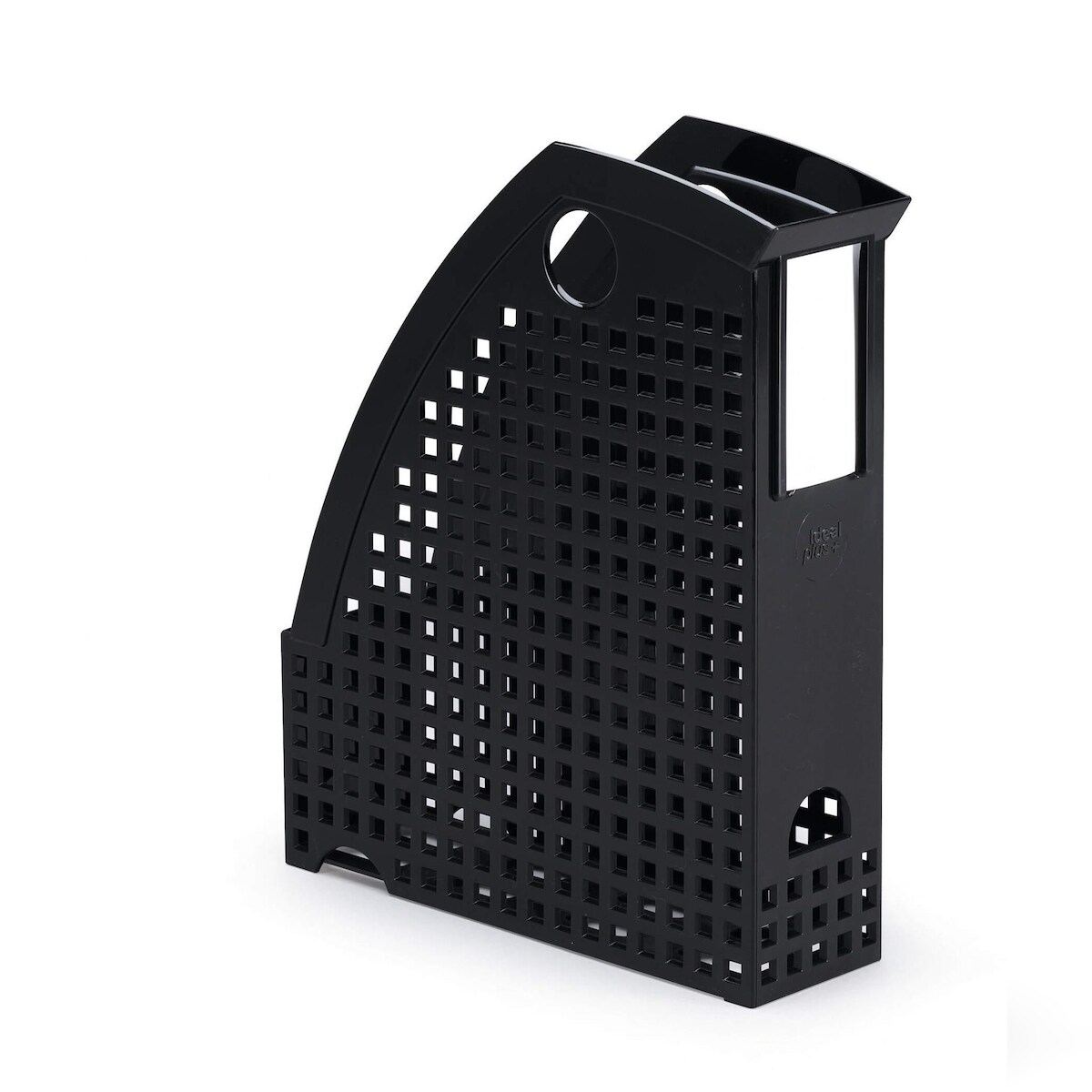 Durable Stehsammler A4 TREND sw Beschriftungsstreifen Image