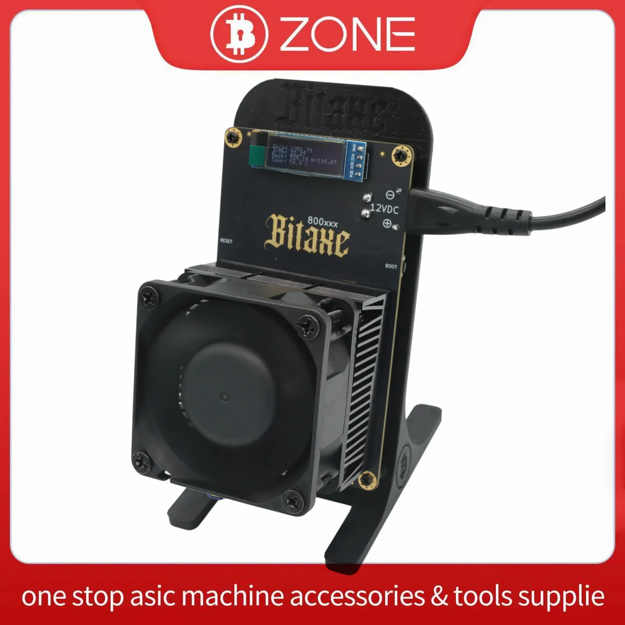 Bitaxe GT 801 ASIC Bitcoin Miner 2.4Th/s 35W BM1370 Chip Open-Source-Home-Crypto-Miner Image