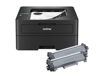 Brother HL-L2460DW XL Wireless Compact Monochrome Laser Printer with Duplex and Mobile Printing