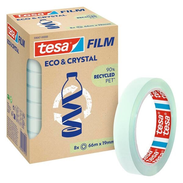tesa Klebefilm »Eco&Crystal« 19mm/33m 8 Rollen Image