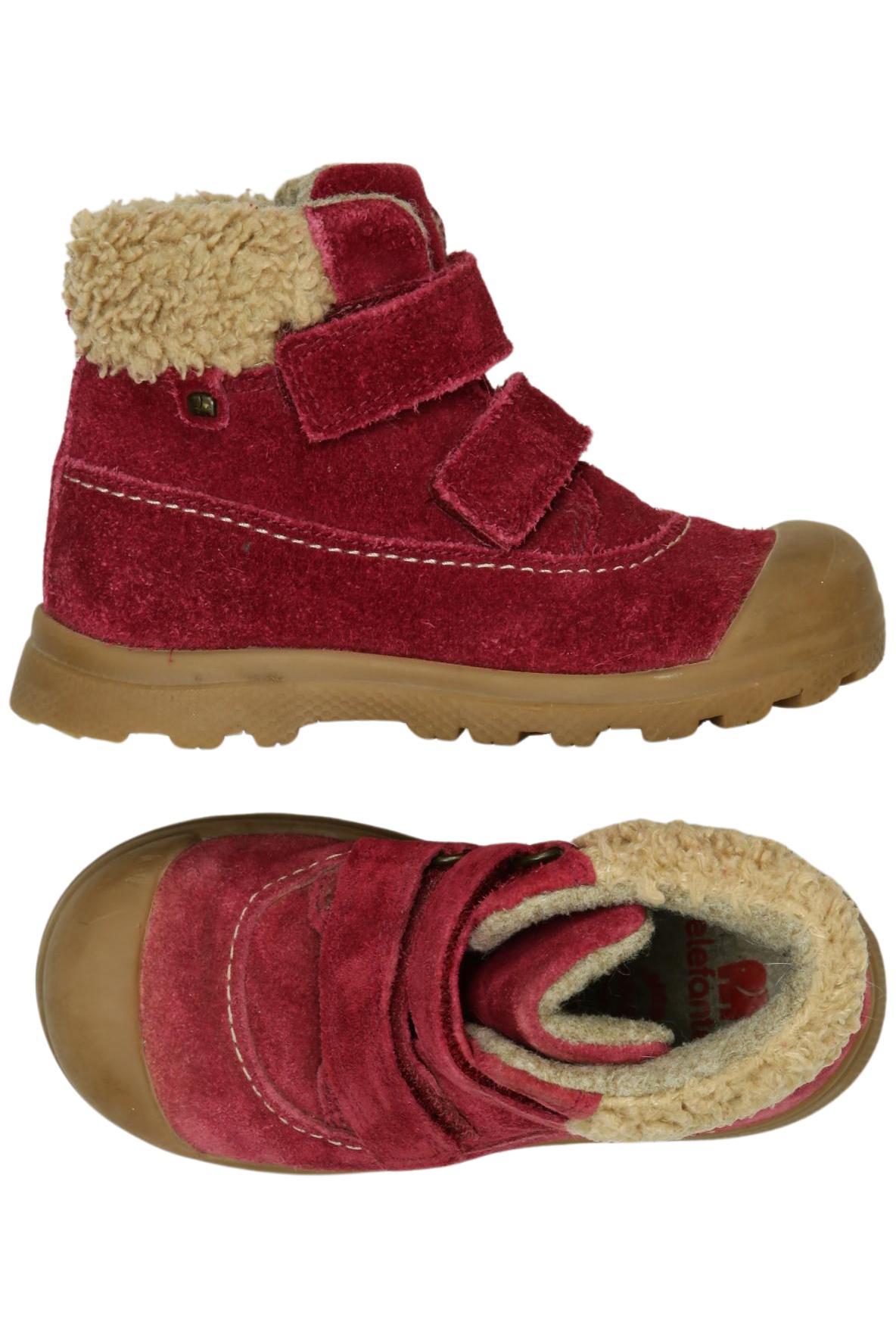 elefanten Mädchen Kinderschuhe, Gr. 23, rot, Leder Image