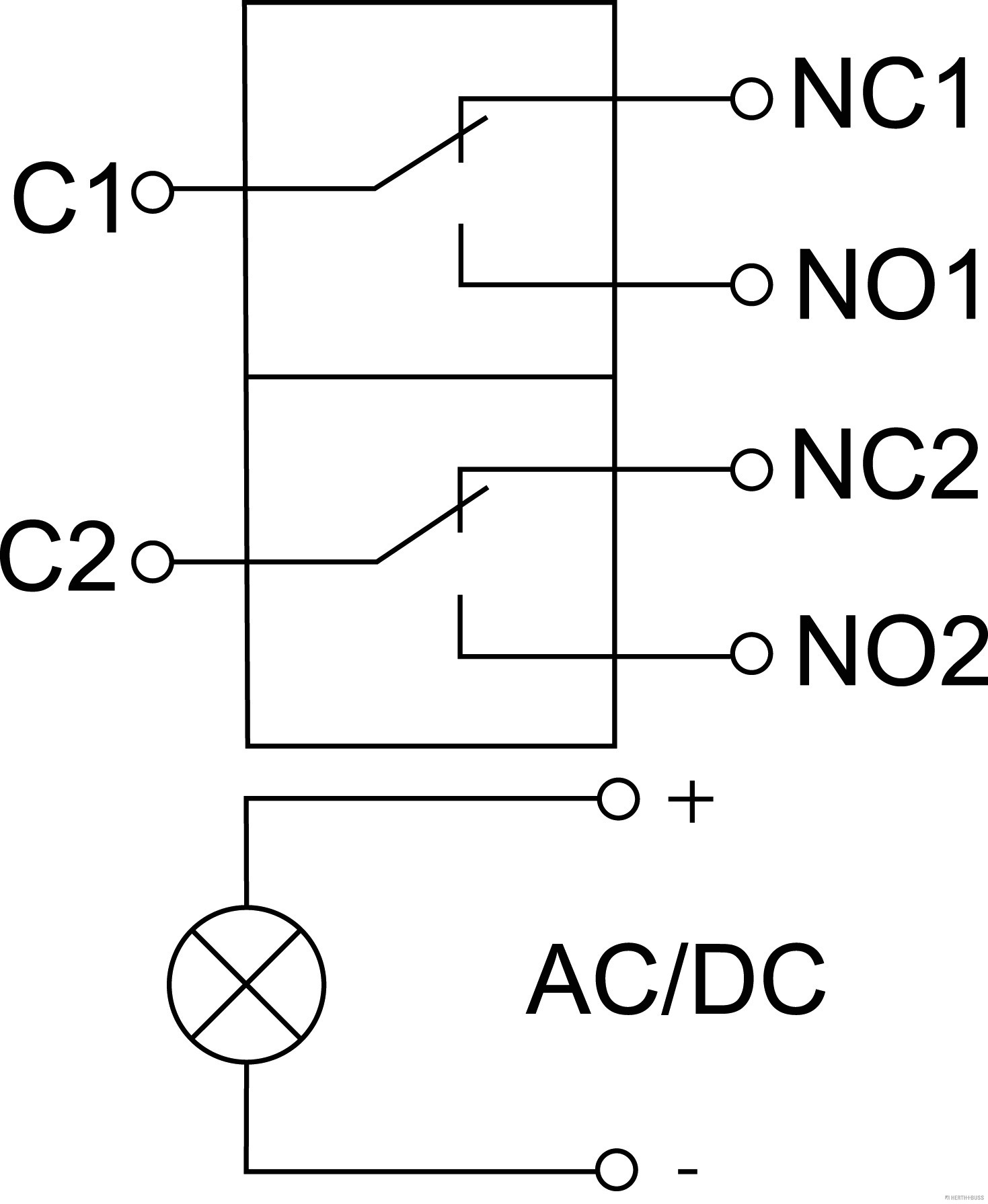 HERTH+BUSS ELPARTS Schalter 8-polig 70468249 Image