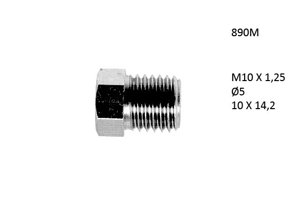 NK Überwurfschraube 10mm 890M Image
