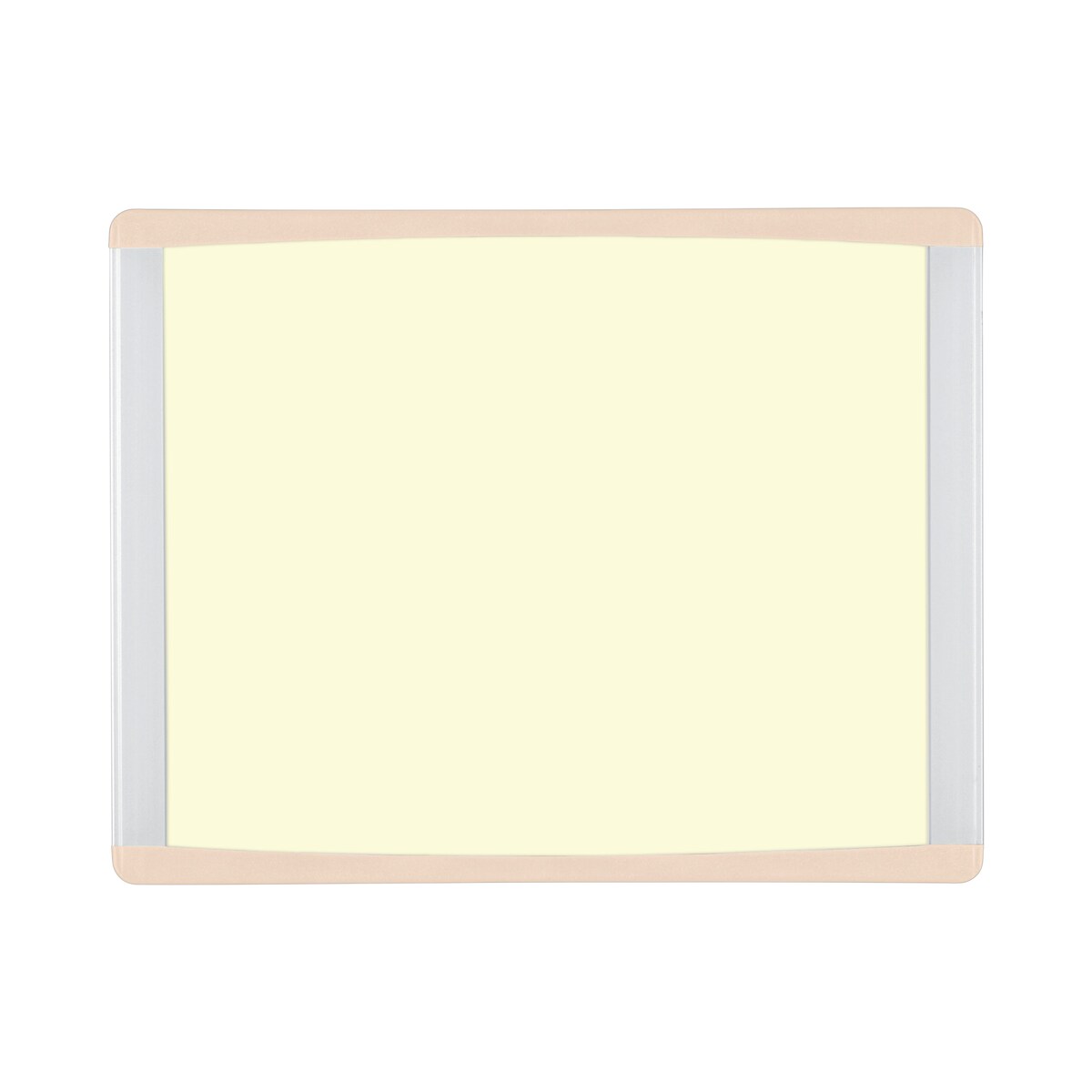 Bi-Office Inka Magnettafel Vanilla, 58x45cm, Oberfläche aus Lackiertem Stahl, Rahmen aus Aluminium und beigem Kunststoff Image