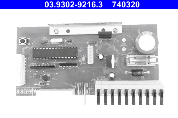 ATE Platine, Füll-/Entlüftungsgerät (Bremshydraulik) 03.9302-9216.3 Image