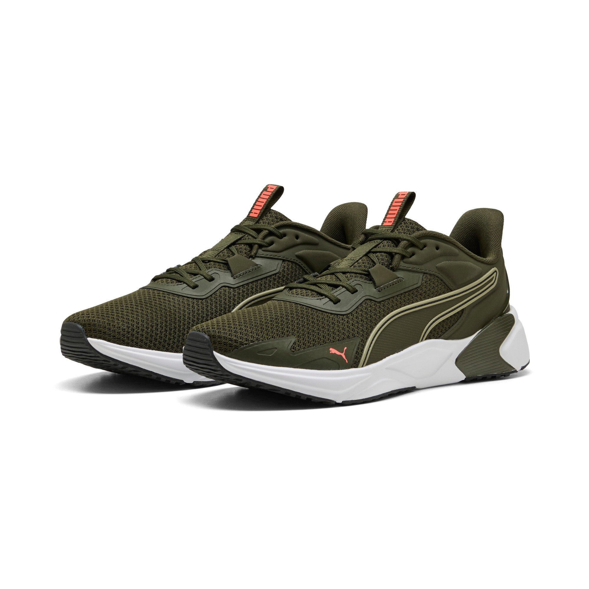Trainingsschuh PUMA "DISPERSE XT 4", Gr. 44,5, schwarz olive, lux army, Textil, Schuhe Image