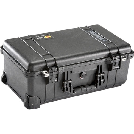 PELICAN 1510TP Black Protective Case, 22"L x 14"W x 9"D