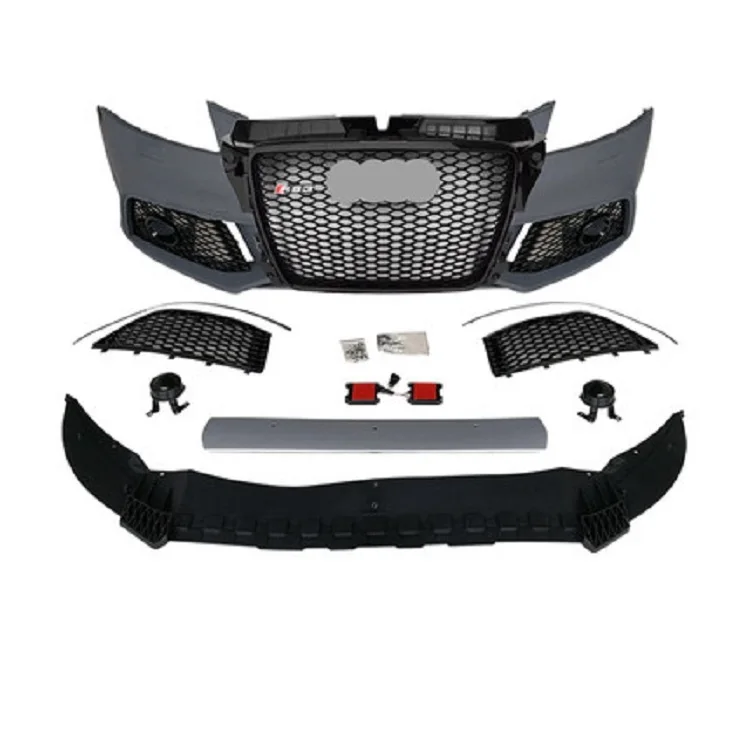 Kit de carrosserie de pare-chocs avant pour Audi A3 8P 2009-2013 mise à niveau Audi RS3 Style pare-chocs avant Audi A3 8p pare-chocs RS3 Kit de carrosserie
