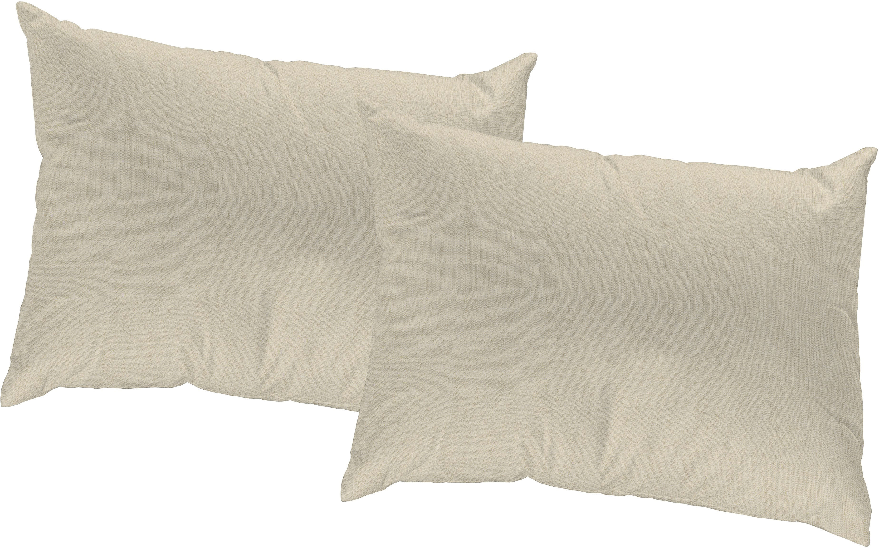 Kissenhülle WIRTH "Torbole" Gr. 2, braun (schlamm), B:40cm L:60cm, Polyester, Obermaterial: 90% Polyester, 10% Baumwolle, Kissenbezüge Image