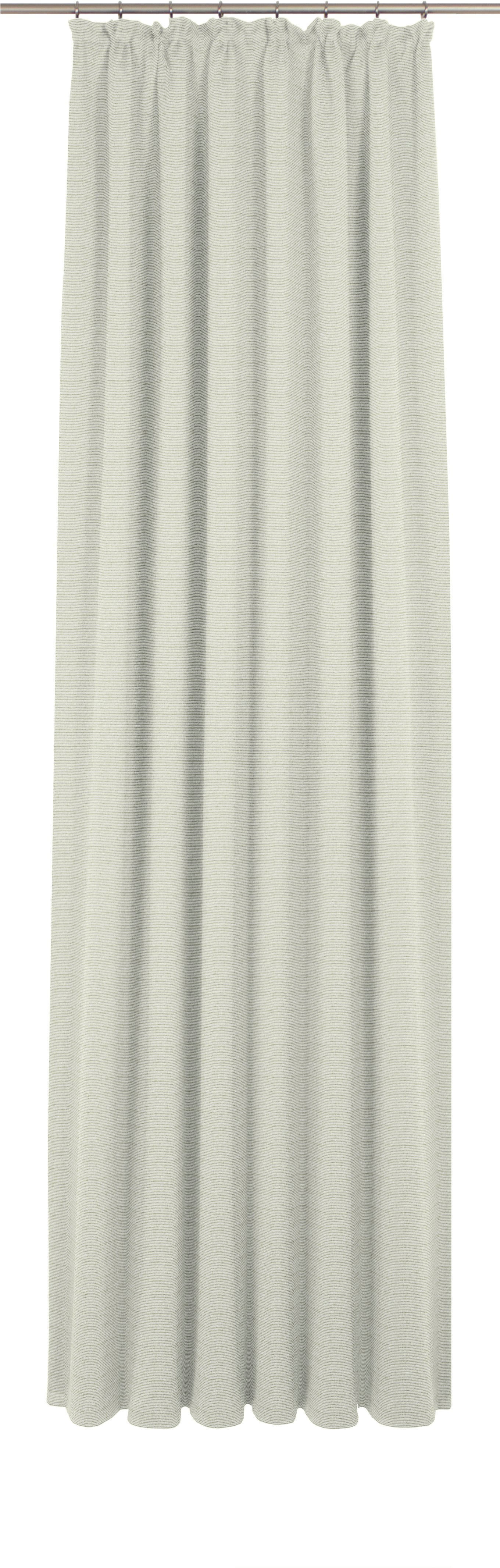 Vorhang WIRTH "Berwick" Gr. 4, grau, B:132cm H:245cm, Jacquard, Baumwolle, Polyester, Gardinen Image