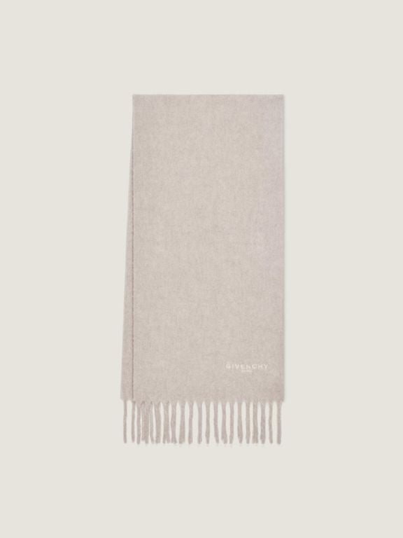 Paris Large Scarf - White - Givenchy Scarves