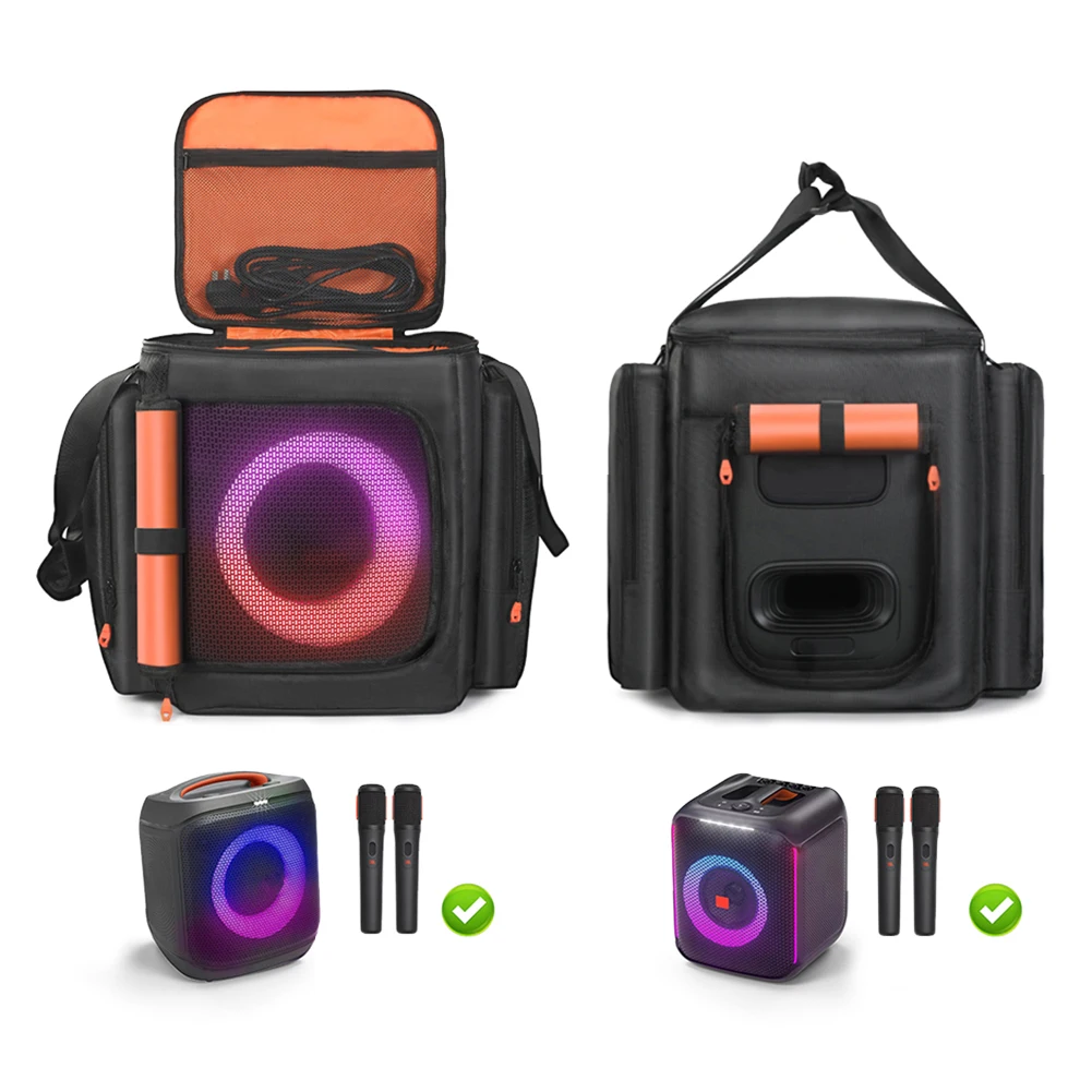 Für JBL Partybox Encore Essential 2, tragbare Schutzhülle, doppelseitige Lautsprecher-Aufbewahrungstasche, Lautsprecher-Tragetasche, Encore Essential Image
