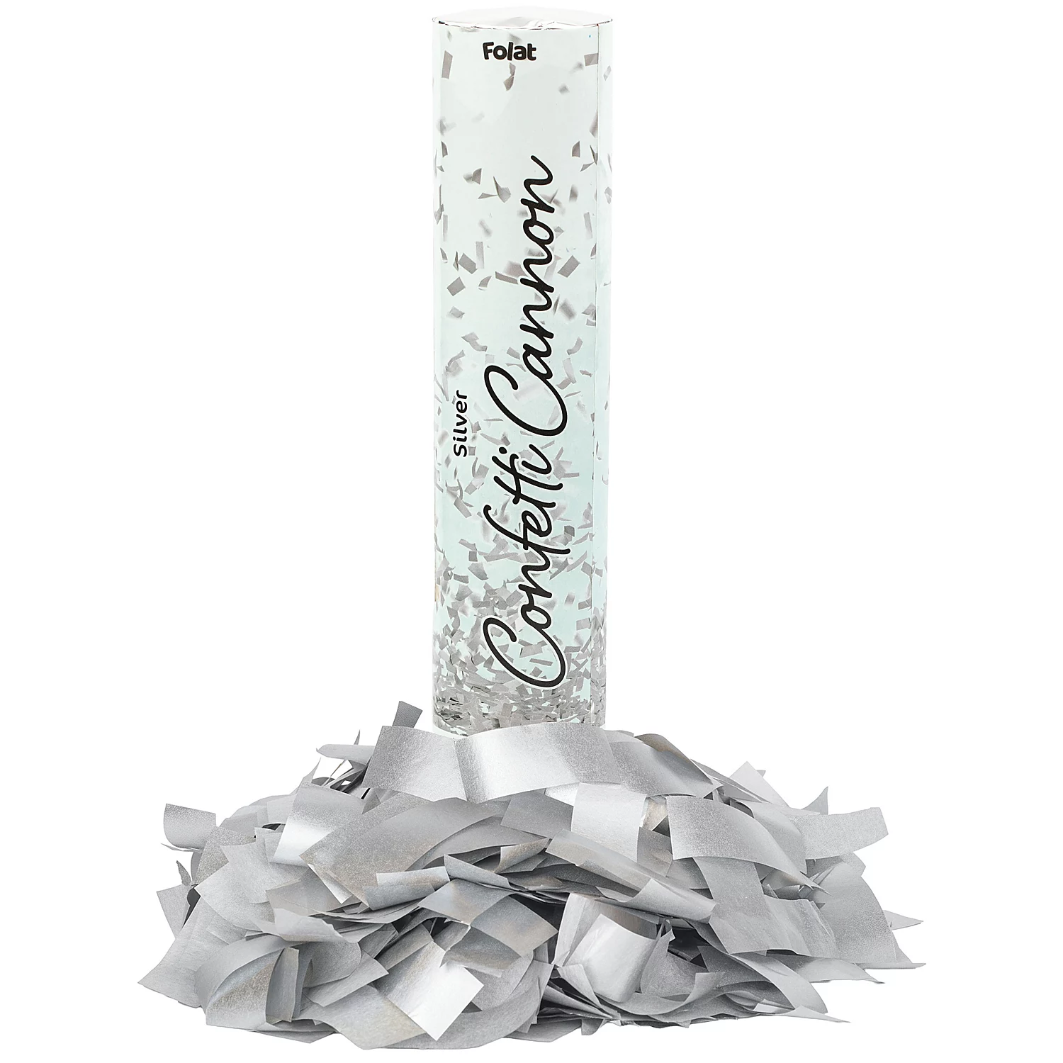 Konfetti-Kanone, silber, 28 cm Image