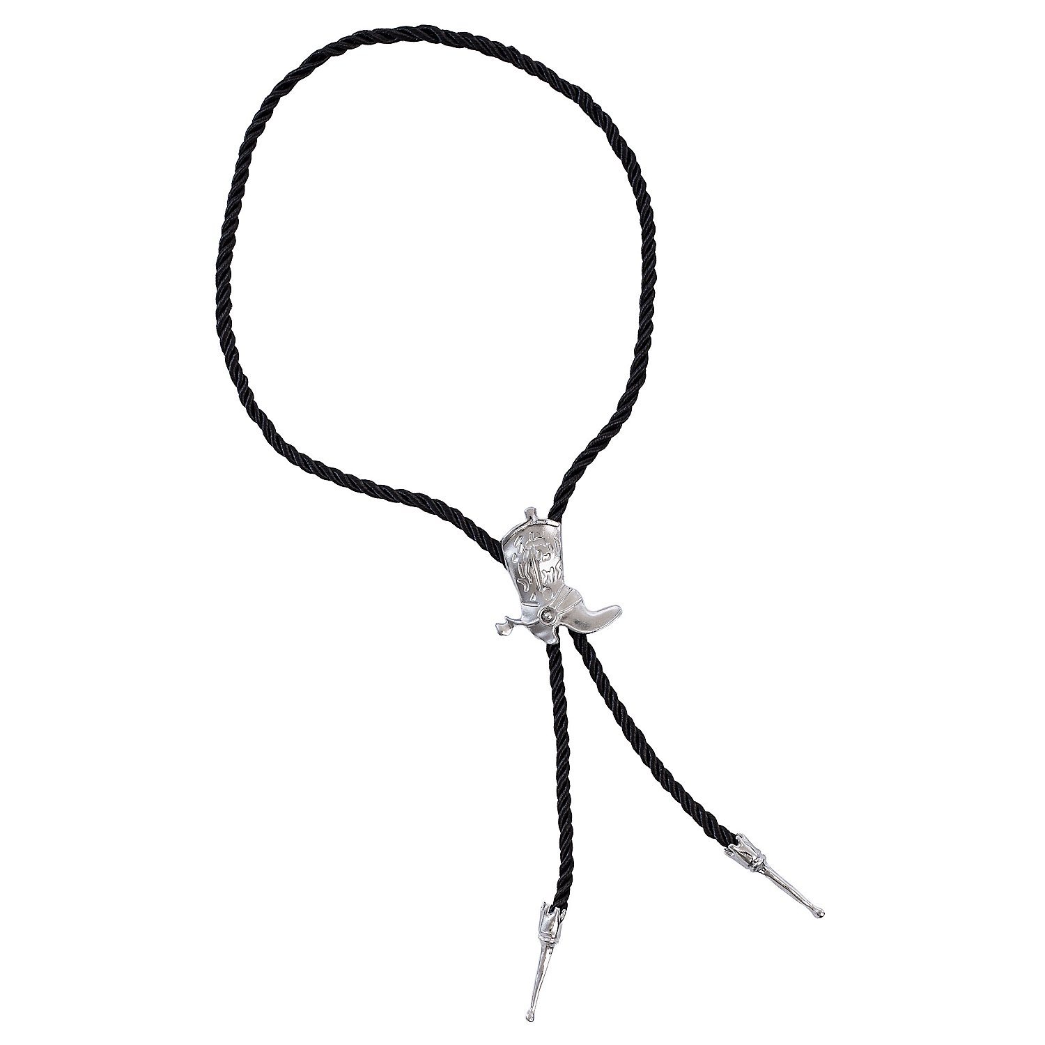 Kette Cowboystiefel, silber Image