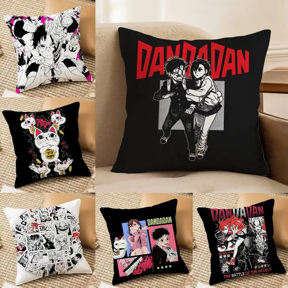 Klassischer A-Anime D-Dandadan-Kissenbezug, Anti-Dustmite, unsichtbarer Reißverschluss, Schlafsofa