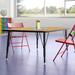 Jonti-Craft Berries Adjustable Height Square Activity Table Laminate/Metal in Blue/Gray/Red | 24 H in | Wayfair 6418JCE003