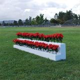 Flower Stairs w/ Flowers - White - Blue - Smartpak