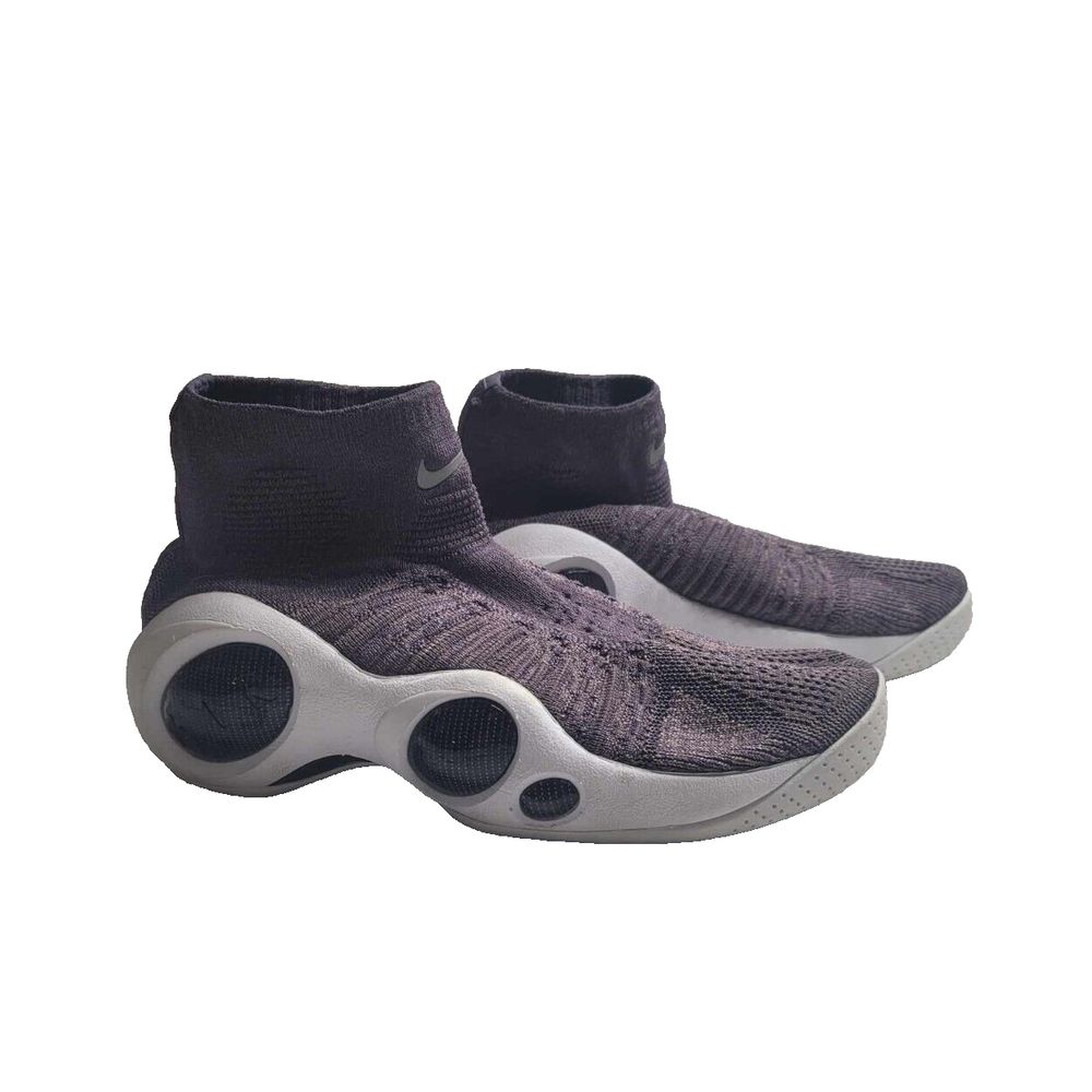 Nike Shoes | 3580 Nike Flight Bonafide Gs 'Plum' Kids Size 7 Shoes - Good Condition | Color: Purple | Size: 7b