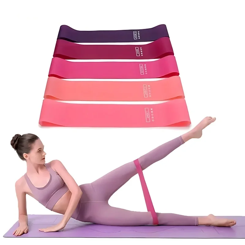 Yoga Resistance Loop Bands - TPE Stretch Bands for Glute Workouts, Squats & Fitness Training, Non-Latex Exercise Bands