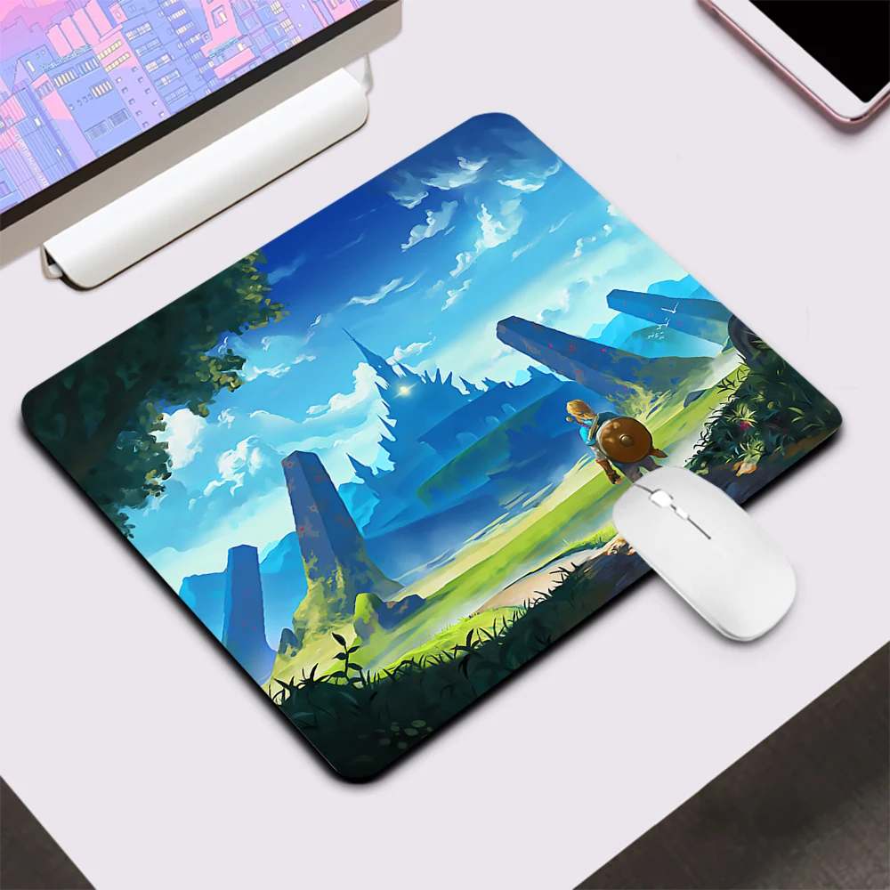 Zeldas Of Legends Small Gaming Mouse Pad Computer Office Mousepad Keyboard Pad Desk Mat PC Gamer Mouse Mat XXL Laptop Mausepad