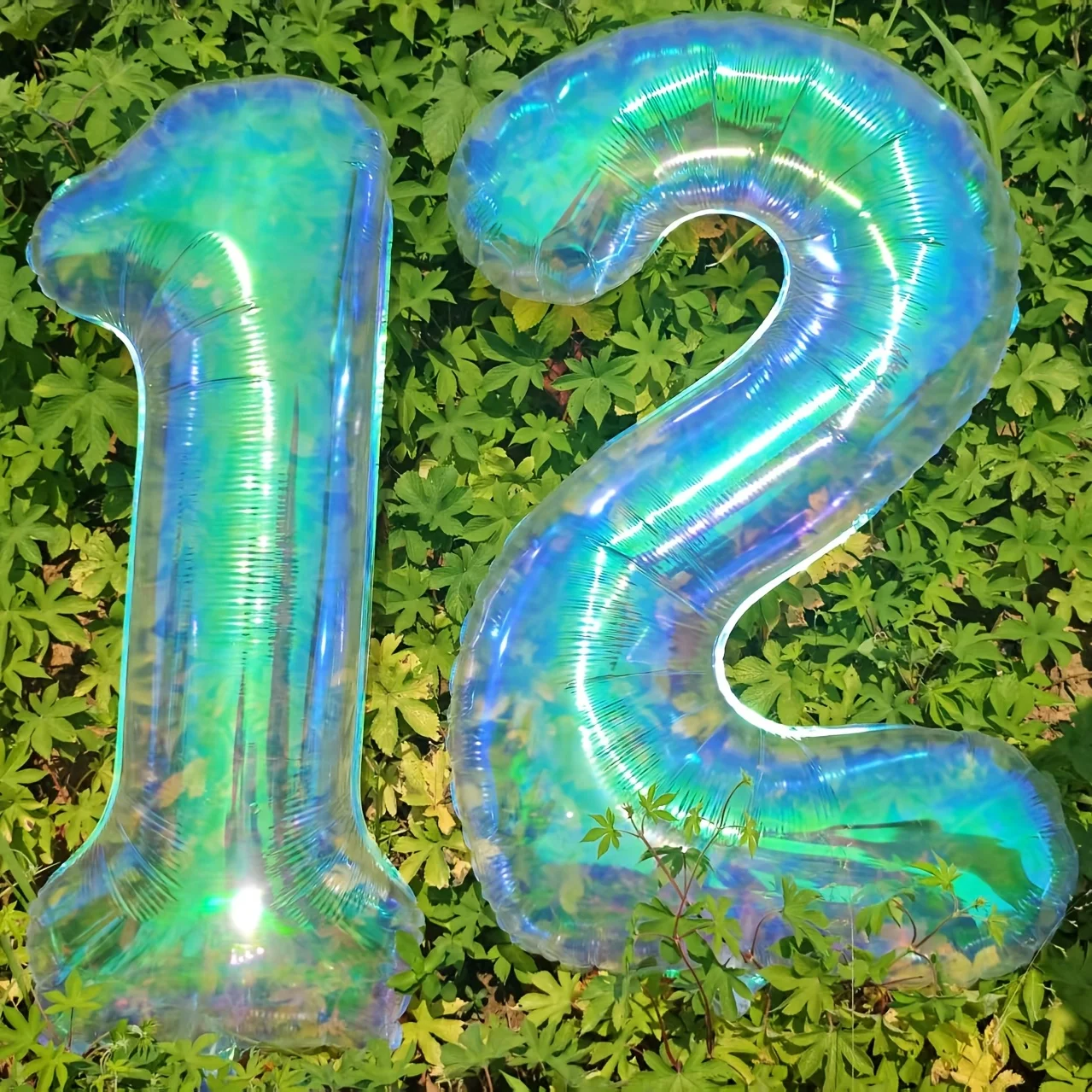 40 Zoll farbige digitale Luftballons aus Aluminiumfolie, Zahlen 0–9, Geburtstagsfeiern, Jubiläen, Abschlussfeiern Image