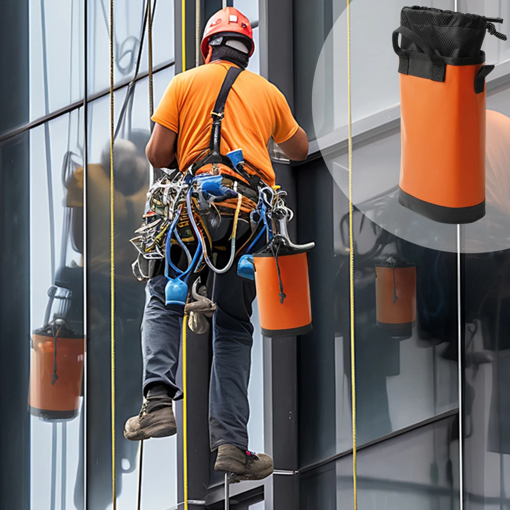 Kletterseil-Tasche, Baumkletter-Felsseil-Tasche, 5 l, großes Fassungsvermögen, Werkzeugtasche, wasserdichter Schnellverschluss zum Klettern Image