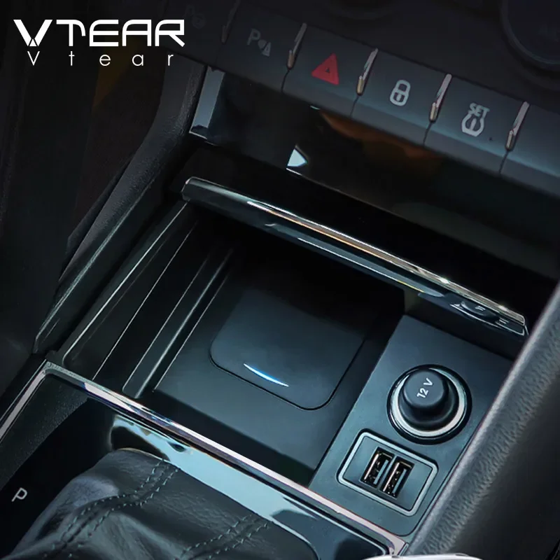 Für Skoda Kodiaq Karoq (2017-2020) Kabelloses Autoladegerät – Schnelllade-Handy-Panel-Adapter | Modifikationszubehör Image