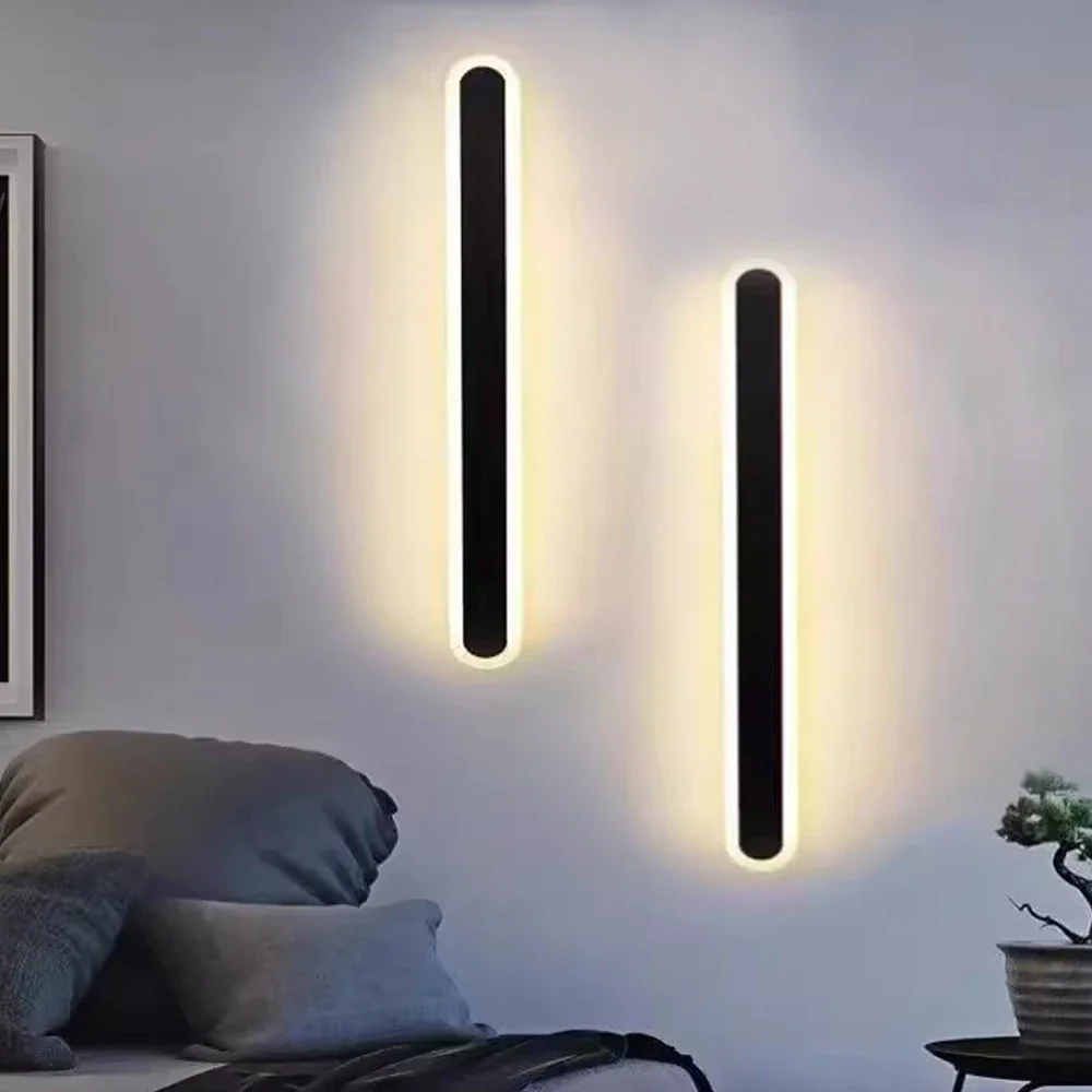 LED-Wandleuchte, moderne Wandleuchten für Schlafzimmer, Nachttisch, Wohnzimmer, Sofa, Hintergrund, Treppe, Gang, Heimdekoration, Wandleuchte, Innenbeleuchtung
