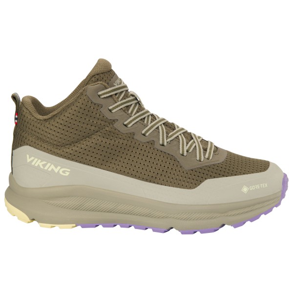 Viking - Women's Motion Mid GTX - Wanderschuhe 40 | EU 40 beige/oliv