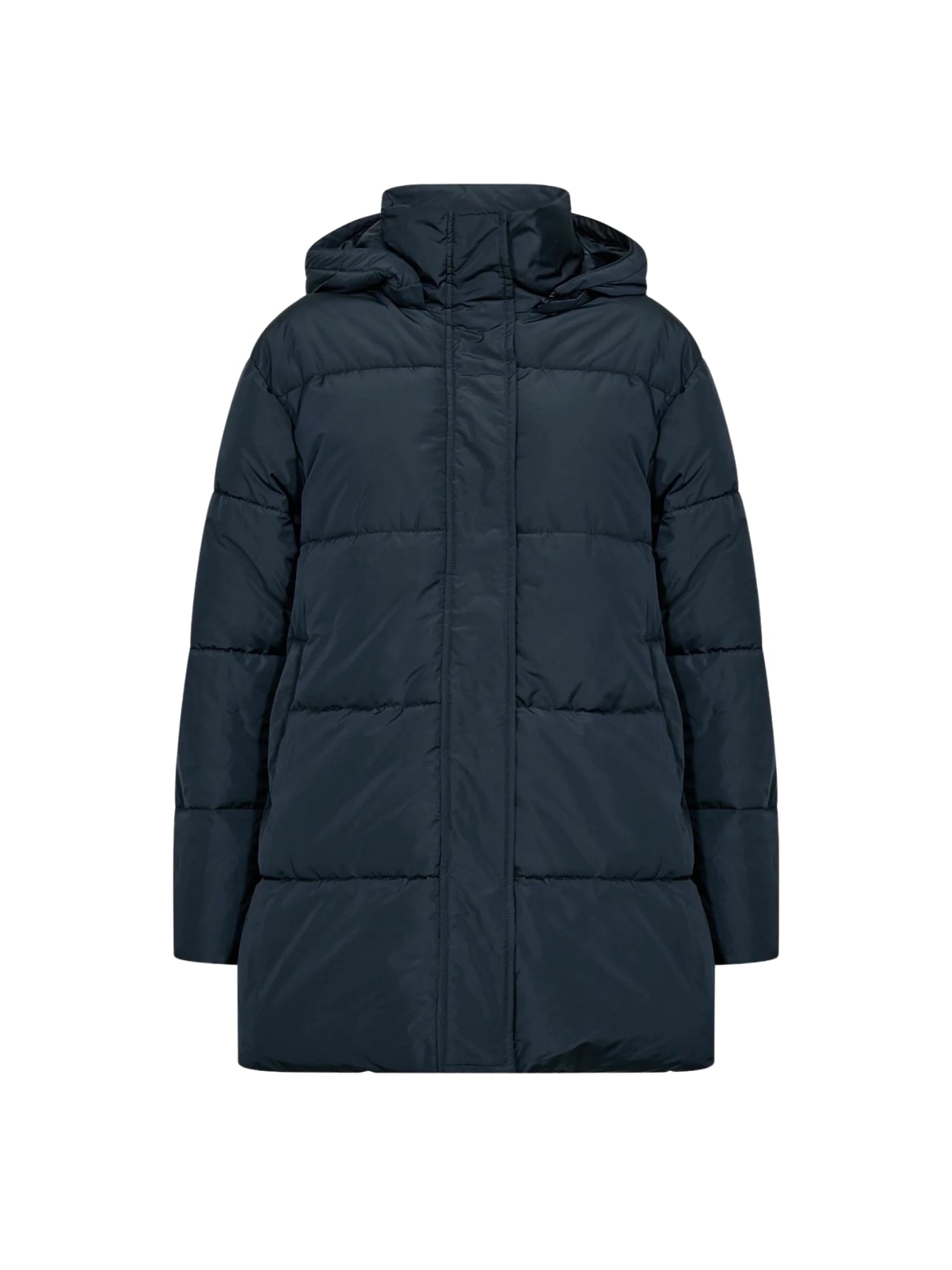 Kurzmantel SOYACONCEPT "Soya Concept Coat SC-NINA 30", Damen, Gr. S, 6910 navy, Obermaterial: 100% Polyester, Mäntel Image