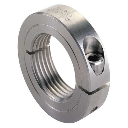 RULAND TCL-4-20-SS Shaft Collar, Threaded, 1Pc, 1/4-20 In, SS