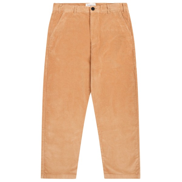 KnowledgeCotton Apparel - Flint Wide 14 Wales Corduroy Chino - Freizeithose Gr 32 - Length: 32'' beige