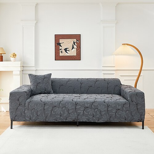 Elastischer Sofabezug aus Jacquard-Stoff, Stretch-Couchbezug, L-förmige Sofa-Schonbezug, Eckbezug für Wohnzimmer, 1/2/3/4-Sitzer Image