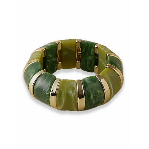 Damen Armband Acryl Legierung Böhmische Lässig Valentinstag Image