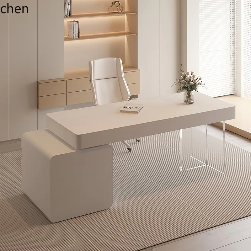 ZML Jane Home Boss Schreibtisch, Schönheitssalon, Beratungstisch mit Schublade, Computertisch Image