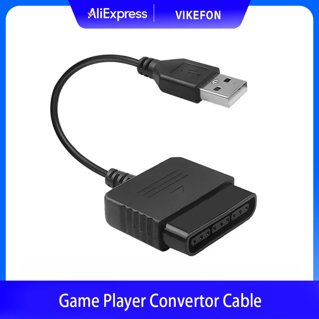 Controller-Adapter für PS2-Controller. Anschluss an die PS3-Konsole. PS2-Gamepads zum PC-Game-Player-Konverterkabel ohne Treiber