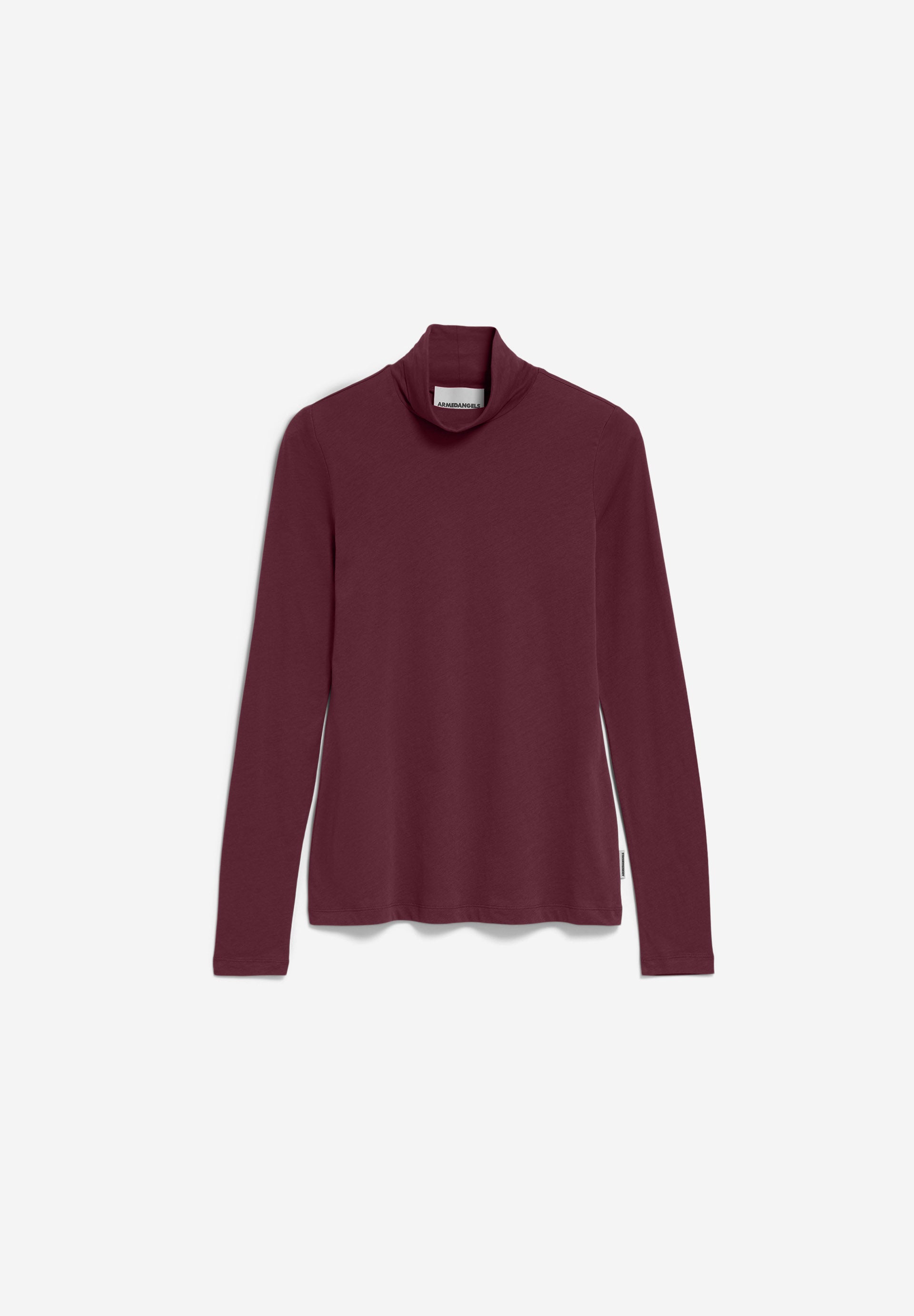 GRAZILIAA WOOL BLEND | Longsleeve aus Bio-Woll Mix - rot (M) Image