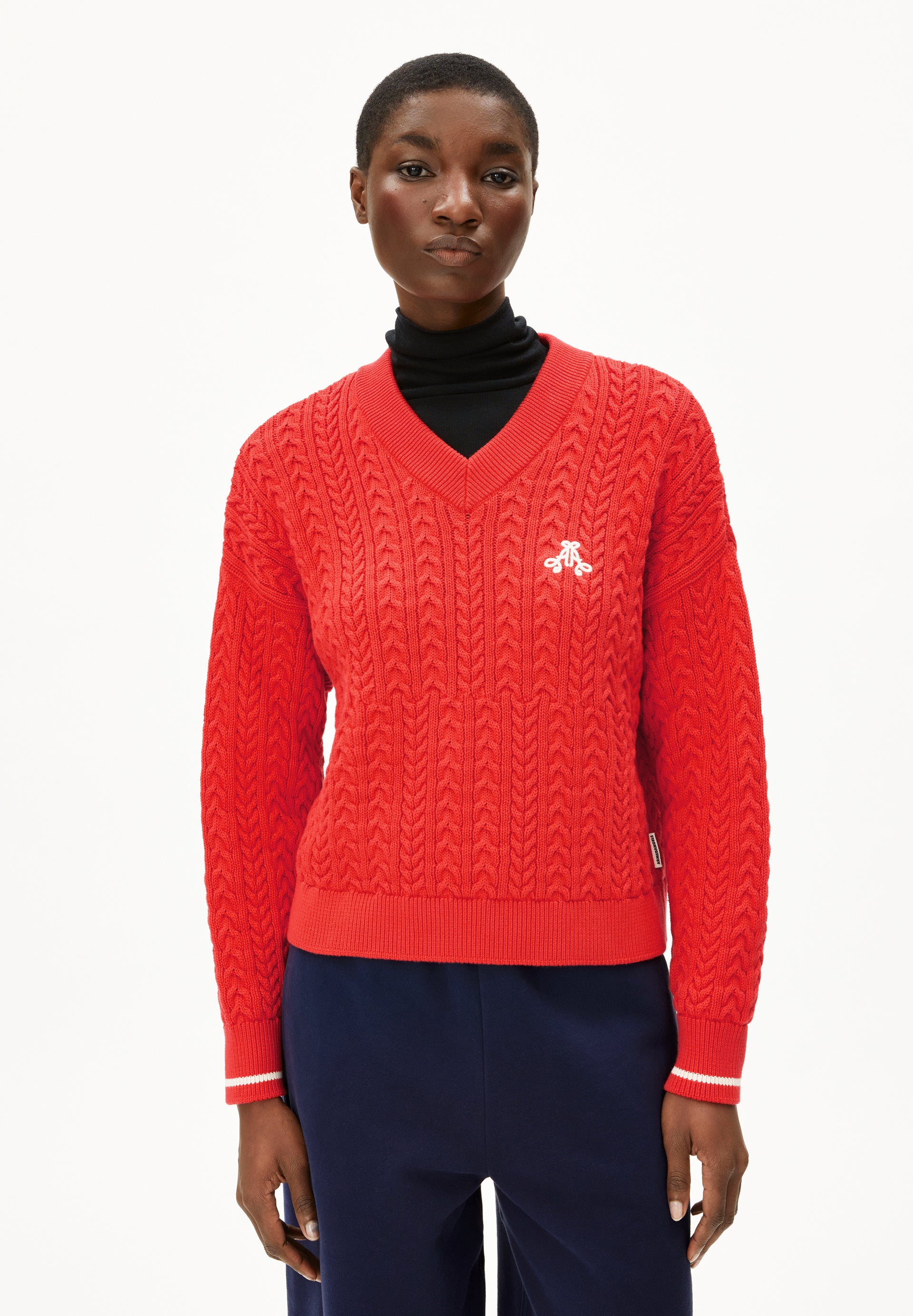 CAARLAS CABLE | Pullover aus Bio-Baumwolle - mehrfarbig (S) Image