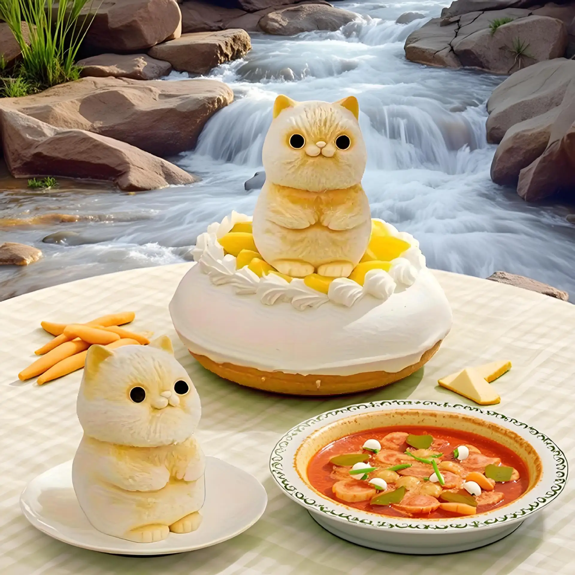 1PC 3D Nette Katze Silikon Form DIY Aromatherapie Kerze Gips Ornamente Dekorative Mousse Kuchen Keks Backform Image