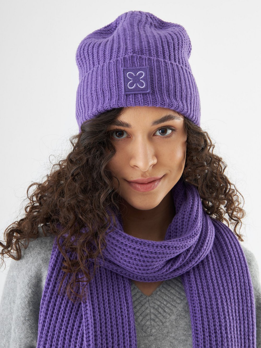 Codello Mütze Damen lila, ONE SIZE Image