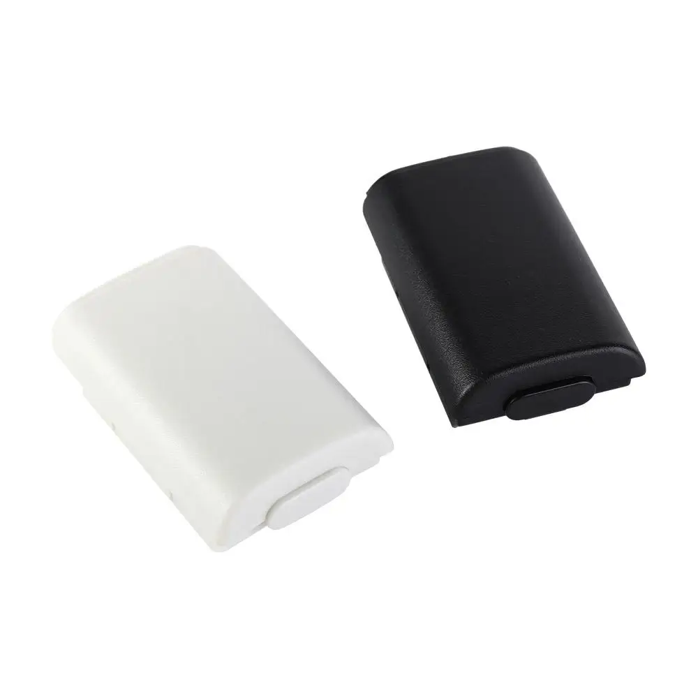 Controller Black White Wireless Gamepad For Xbox 360 Back Door Case Battery Pack Cover Game Battery Case AA Battery Case Cover