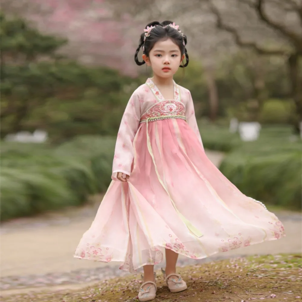 Robe traditionnelle chinoise Cosplay Costumes filles Hanfu Style ethnique princesse robes de fête vêtements pour enfants vêtements pour enfants