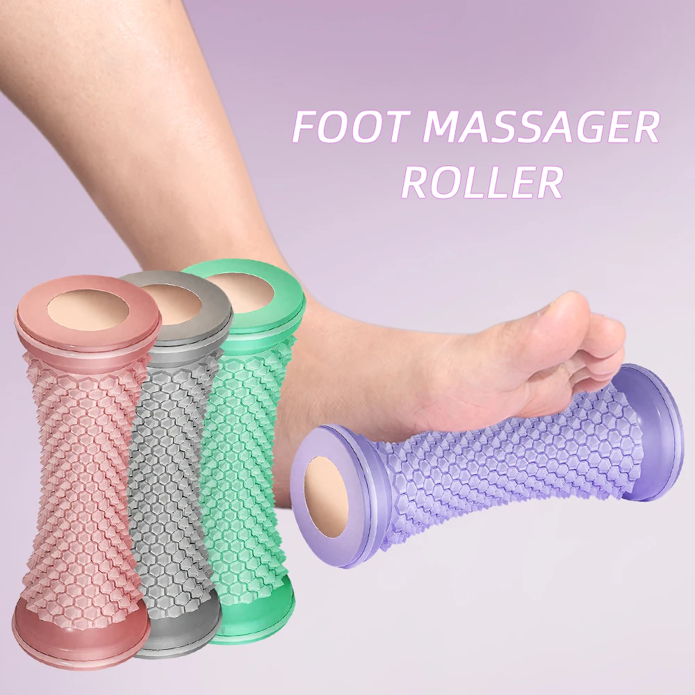 Rouleau de Massage des jambes et des pieds, Yoga, Fascia plantaire, acupression, Relaxation des pieds, masseur Shiatsu, Relaxation musculaire profonde