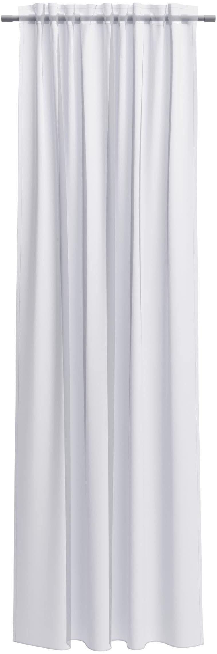 Vorhang nach Maß NEUTEX FOR YOU "EVA", weiß, B:450cm H:225cm, Obermaterial: 100% Polyester, Gardinen nach Maß, Uni-Voile mit elegantem Glanz Image