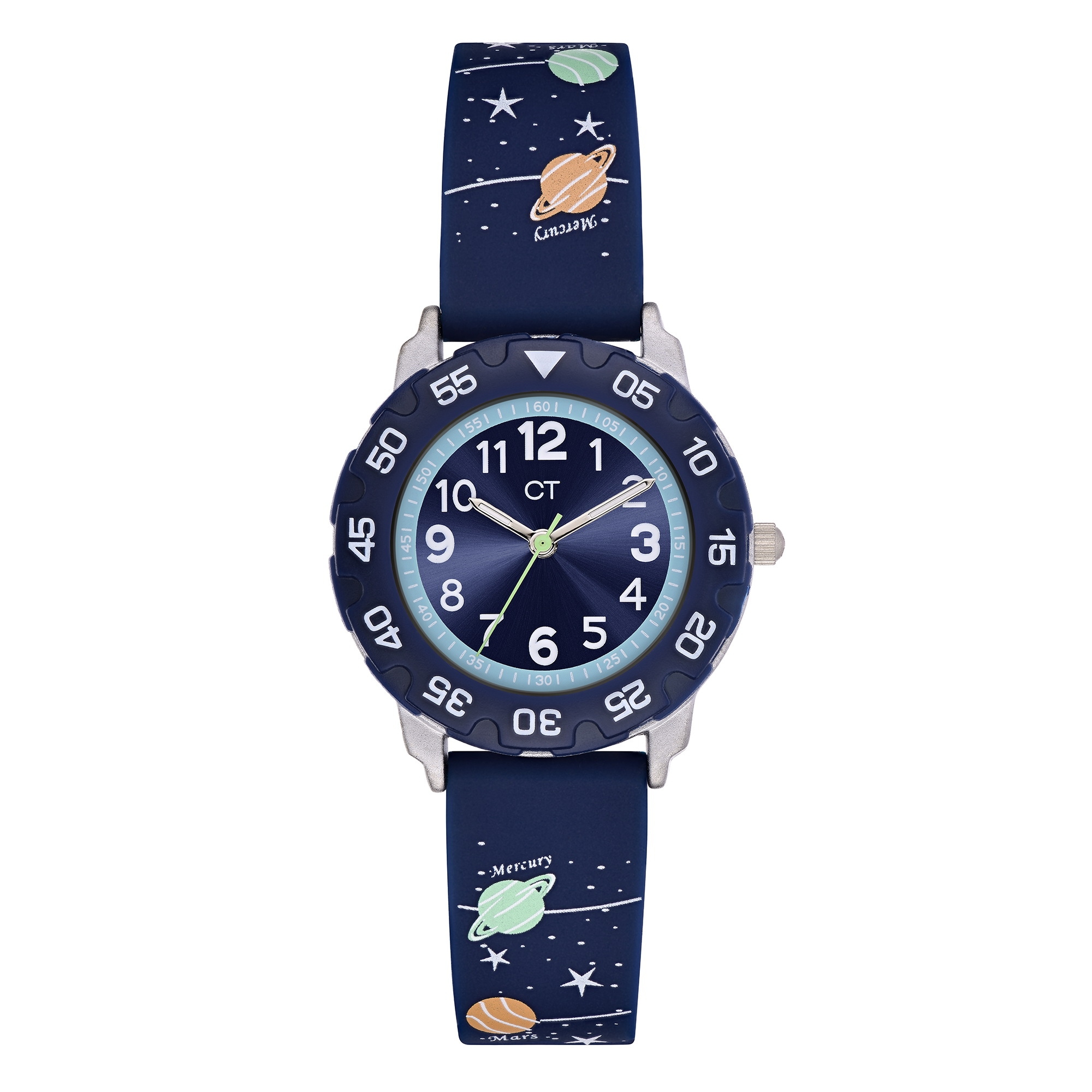 Quarzuhr COOL TIME, dunkelblau, Armbanduhren, Kinder, Armbanduhr, Silikonarmband, Kinderuhr, Junge, analog Image