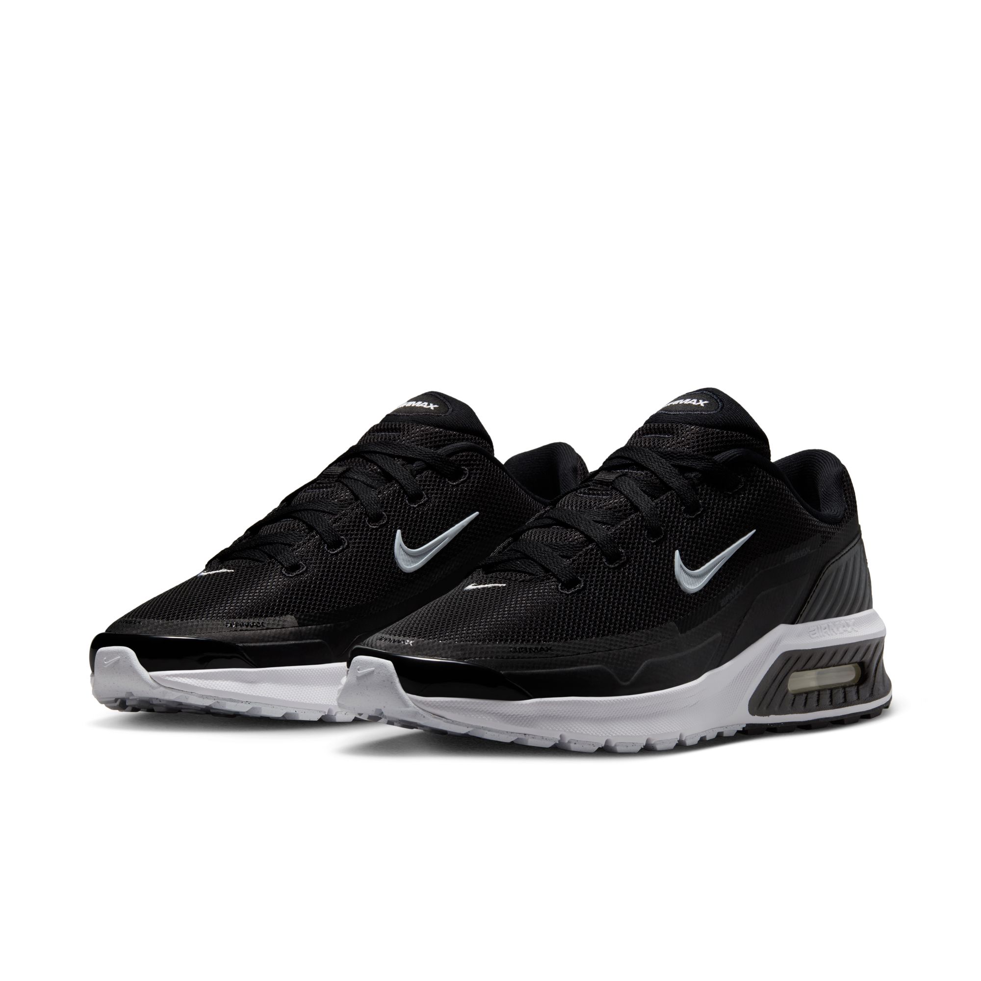 Sneaker NIKE SPORTSWEAR "AIR MAX BIA", Damen, Gr. 42,5, schwarz, weiß, Synthetik, Textil, Schuhe Sneaker