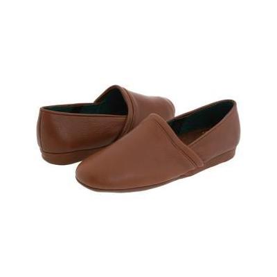 Brookstone L.B. Evans Aristocrat Opera Mens Slippers, 10 Medium Brown