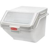 Rubbermaid Safety Storage Cabinets RCP 9G58 WHI White 200 Cup Safety Storage Bin with 2 Cup Scoop screenshot. Kitchen Tools directory of Home & Garden.