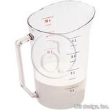 Camwear Clear 4QT Plastic Measuring Cup screenshot. Kitchen Tools directory of Home & Garden.