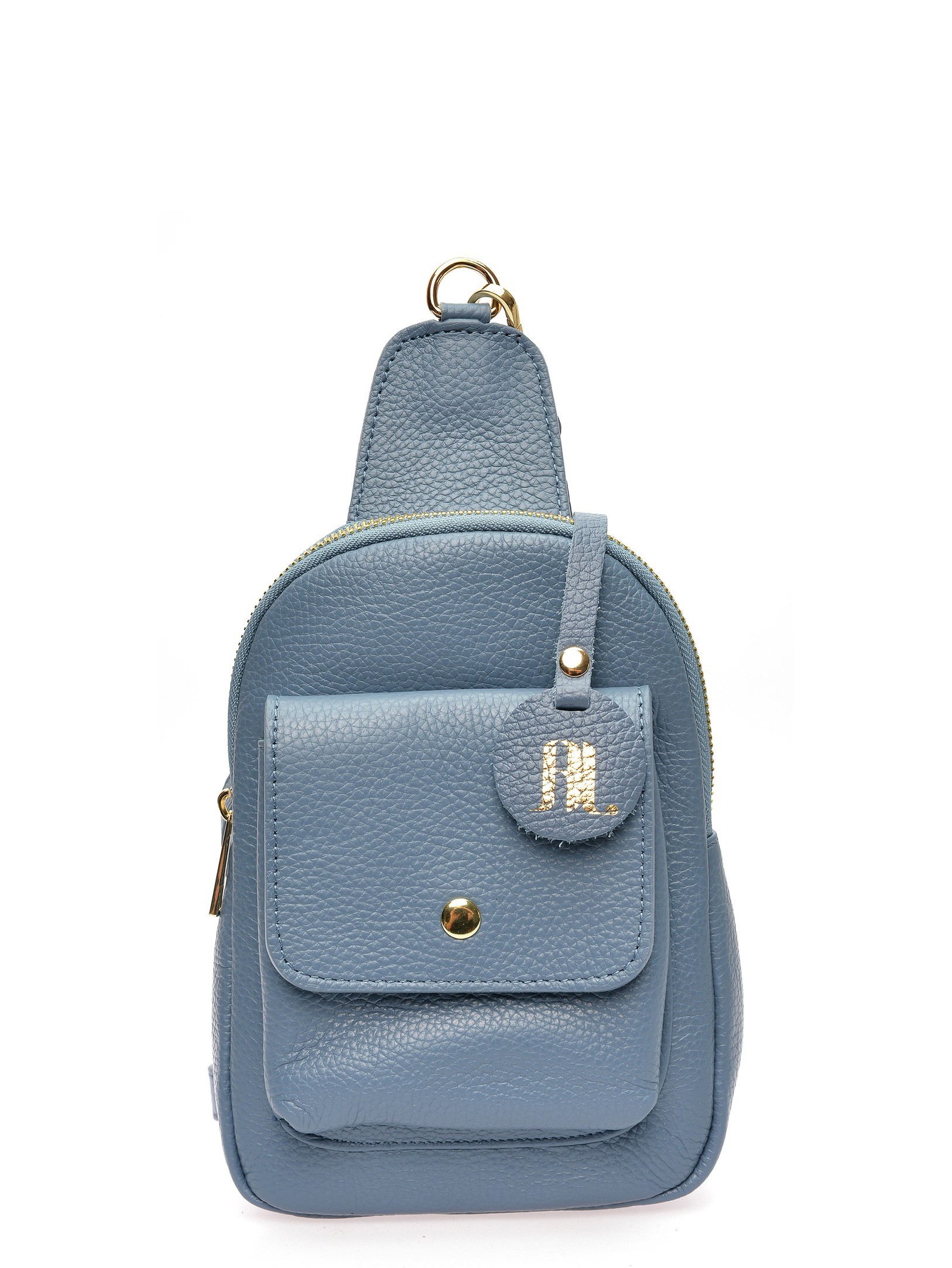 Anna Luchini Türkise Lederhandtasche Image